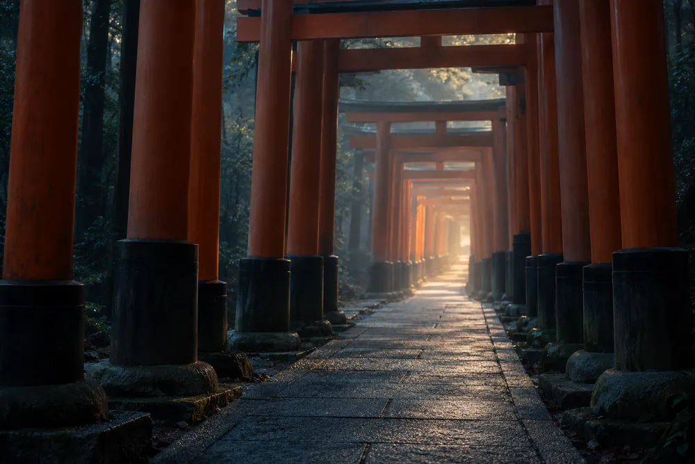 Pemandangan destinasi Jepang